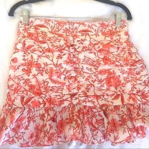 Mini ruched preppy skirt